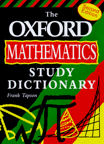 Book Oxford Mathematics Study Dictionary (Oxford Mathematics) free