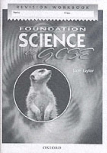 Book Foundation Science To Gcse: Revision Workbook free