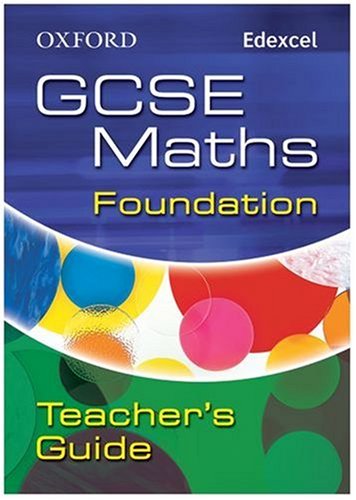 Book Oxford GCSE Maths for Edexcel: Foundation Teacher's Guide free