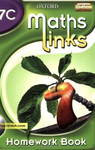 Book Mathslinks: 1: Y7 Homework Book C: 7c free