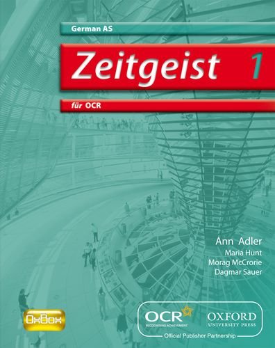 Book Zeitgeist 1: Fur OCR as Students' Book free