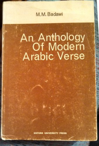 Book An Anthology of Modern Arabic Verse free