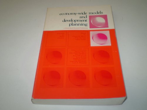 Book Economy-Wide Models and Development Planning free