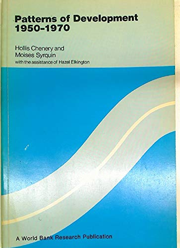 Book Patterns of Development, 1950-1970 (A World Bank Research Publication) free