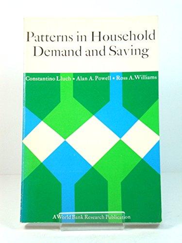 Book Patterns in Household Demand and Saving (A World Bank Research Publication) free