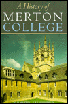 Book A History of Merton College, Oxford free