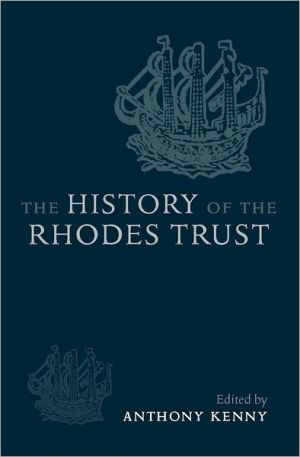Book The History of the Rhodes Trust: 1902-1999 free
