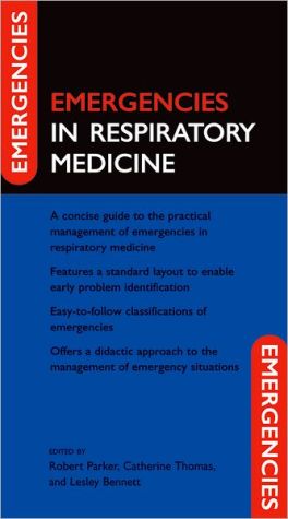 Book Emergencies in Respiratory Medicine (Emergencies In Series) free
