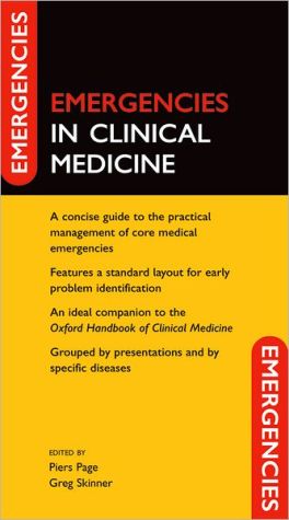 Book Emergencies in Clinical Medicine (Emergencies In Series) free