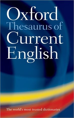 Book Oxford Thesaurus of Current English free