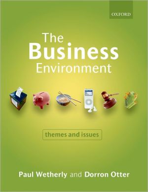 Book The Business Environment: Themes and Issues free