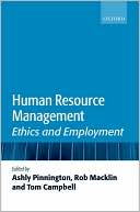 Book Human Resource Management: Ethics and Employment free