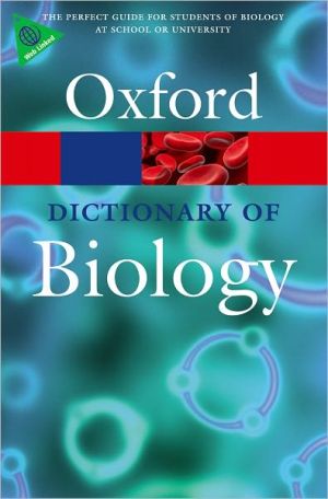Book Oxford Dictionary of Biology (Oxford Quick Reference) free