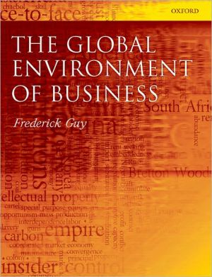 Book The Global Environment of Business free