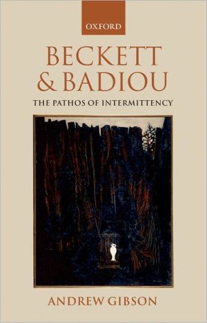 Book Beckett and Badiou: The Pathos of Intermittency free
