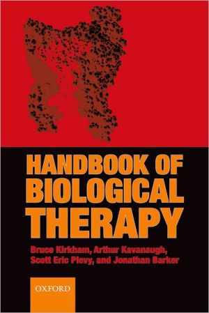 Book The Handbook of Biological Therapy free