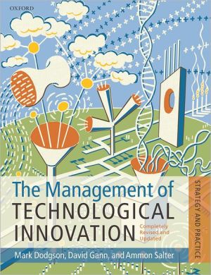 Book The Management of Technological Innovation: Strategy and Practice free