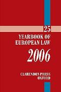 Book Yearbook of European Law 2006: Volume 25 free