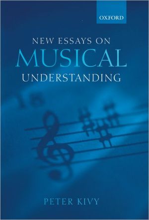Book New Essays on Musical Understanding free