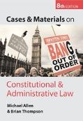Book Cases and Materials on Constitutional and Administrative Law free
