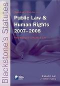 Book Blackstone's Statutes on Public Law and Human Rights 2007-2008 (Blackstone's Statute Book Series) free