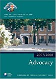Book Advocacy 2007-2008: 2007 Edition |a 2007 Ed. (blackstone Bar Manual) free