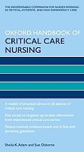 Book Oxford Handbook of Critical Care Nursing (Oxford Handbooks in Nursing) free