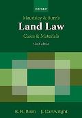 Book Maudsley & Burn's Land Law Cases and Materials free