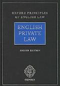 Book English Private Law free