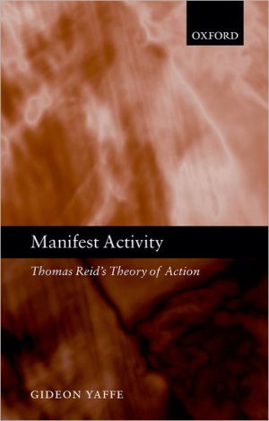 Book Manifest Activity: Thomas Reid's Theory of Action free