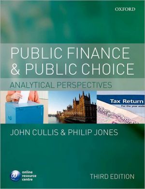 Book Public Finance and Public Choice: Analytical Perspectives free