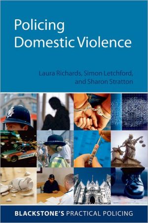 Book Policing Domestic Violence (Blackstone's Practical Policing) free