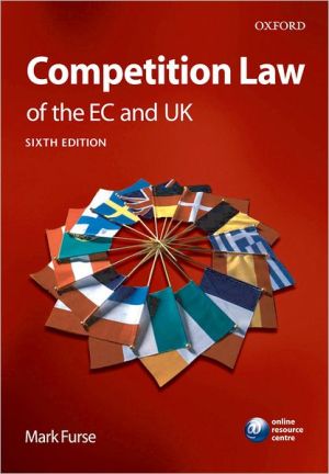 Book Competition law of the EC and UK free