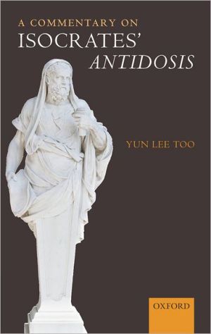 Book A Commentary on Isocrates' Antidosis free