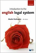 Book Introduction to the English Legal System free
