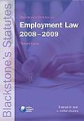 Book Blackstone's Statutes on Employment Law 2008-2009 (Blackstone's Statute Book Series) free