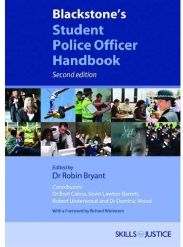 Book Blackstone's Student Police Officer Handbook free