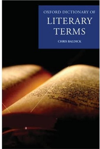Book THE OXFORD DICTIONARY OF LITERARY TERMS (Oxford Quick Reference) free