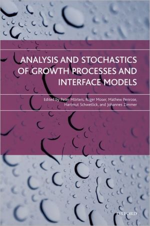 Book Analysis and Stochastics of Growth Processes and Interface Models free