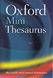 Book Oxford Mini Thesaurus free