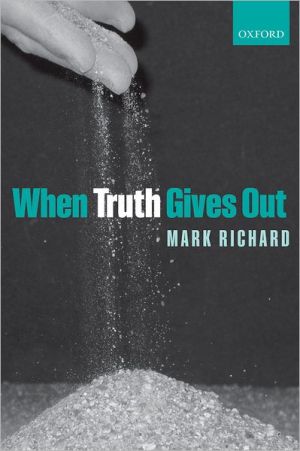 Book When Truth Gives Out free