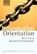 Book Information Orientation: The Link to Business Performance free