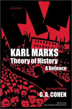 Book Karl Marx's Theory Of History: A Defence free