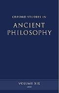 Book Oxford Studies in Ancient Philosophy Winter 2000 free