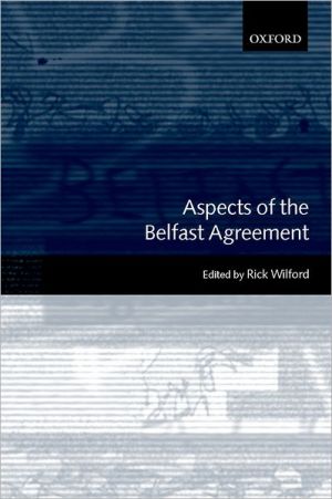 Book Aspects of the Belfast Agreement free
