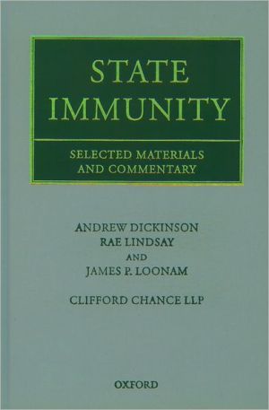 Book State Immunity: Selected Materials and Commentary free