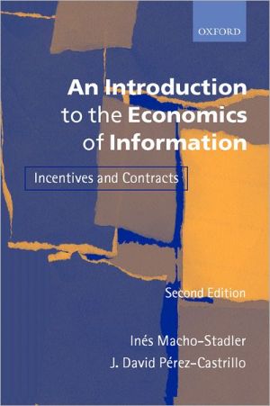 Book An Introduction to the Economics of Information: Incentives and Contracts (Spanish Edition) free
