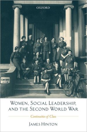 Book Women, Social Leadership, and the Second World War: Continuities of Class free
