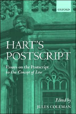 Book Hart's Postscript: Essays on the Postscript to The Concept of Law free