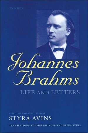 Book Johannes Brahms: Life and Letters free
